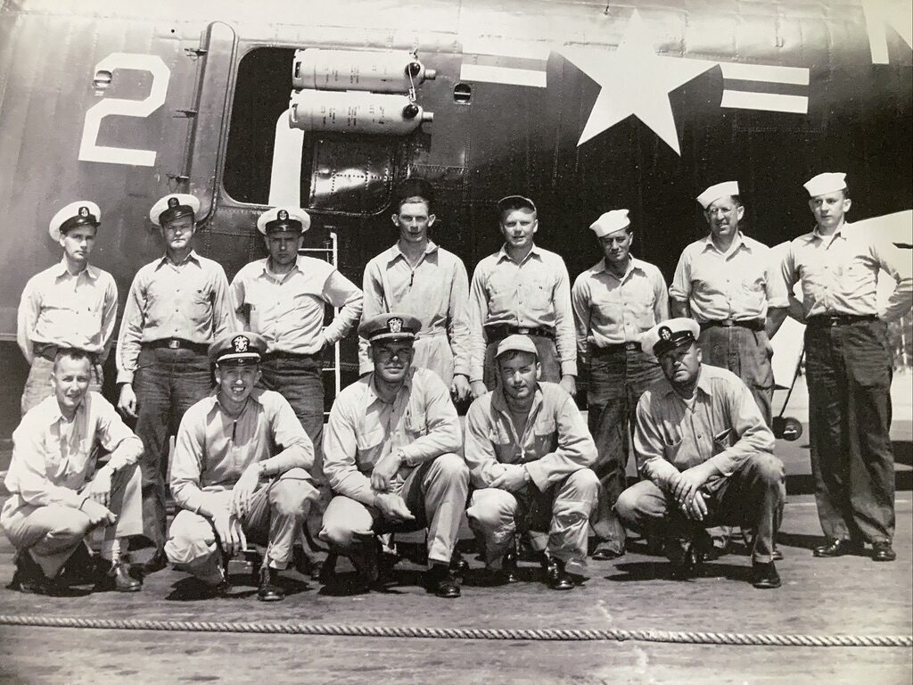 Detwiler with his first crew in the U.S. Navy (Jerry is front row, second from the left) Detwiler with his first crew in the U.S. Navy (Jerry is front row, second from the left)