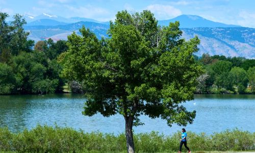 sloan lake landscape sloan lake landscape