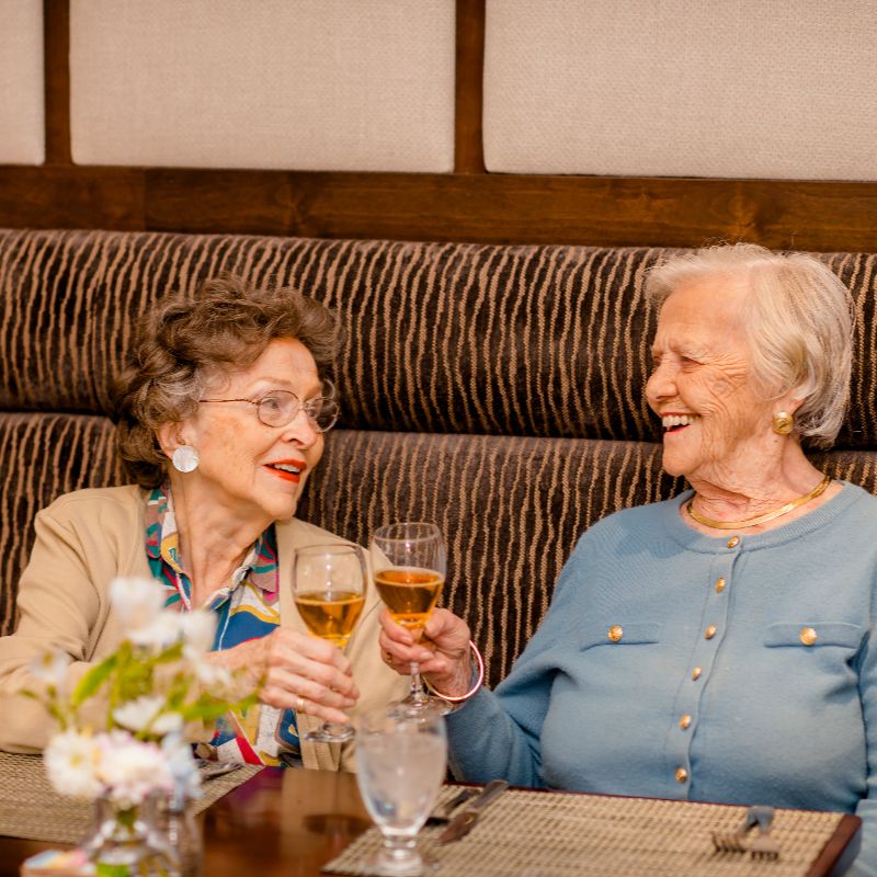 mullen residences ladies dining together square