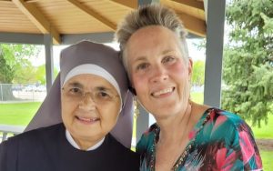 peggy dietz & sister